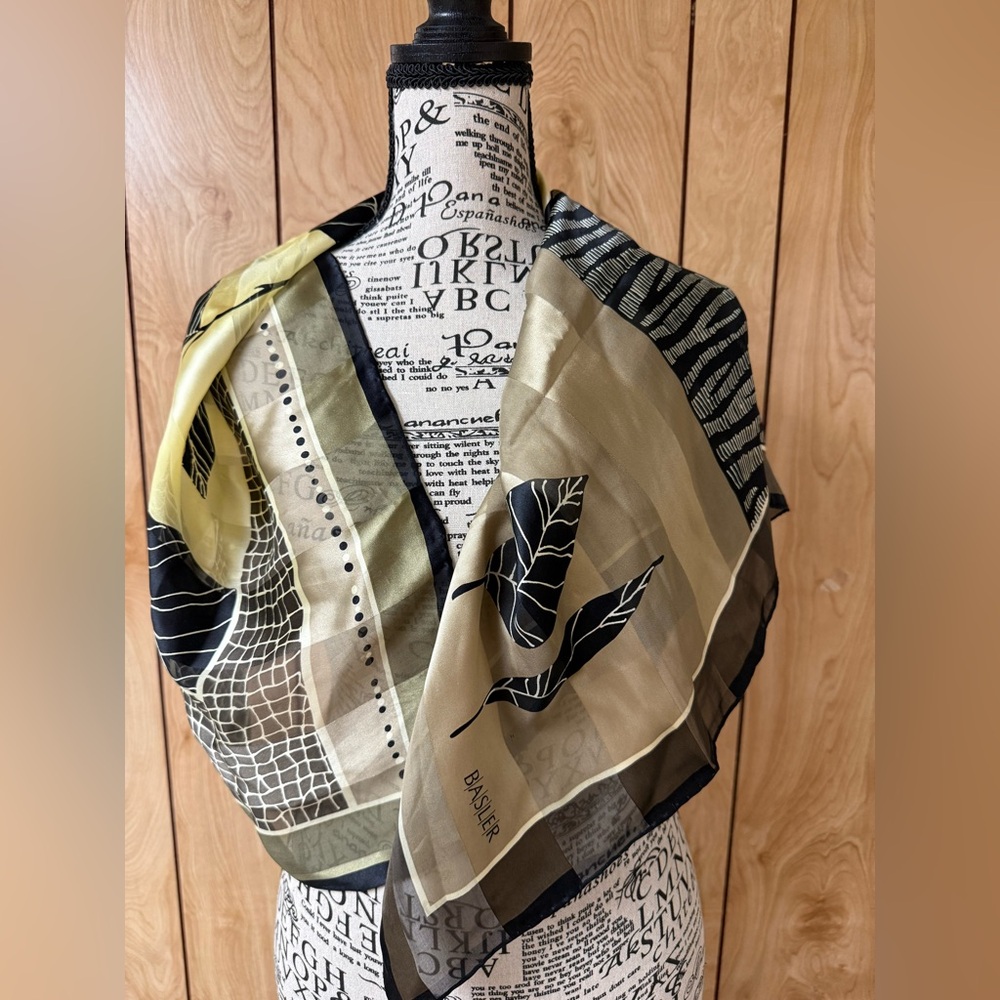 Basler silk scarf